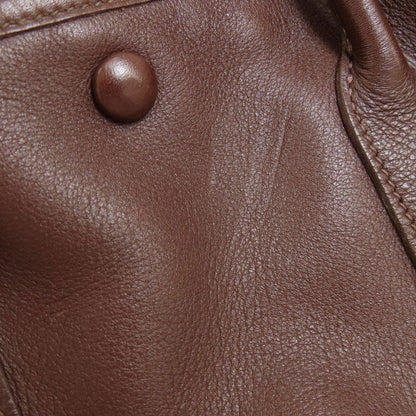 HERMES エルメス ガーデンパーティTPM ブラウン トートバッグ スイフト レディース 中古