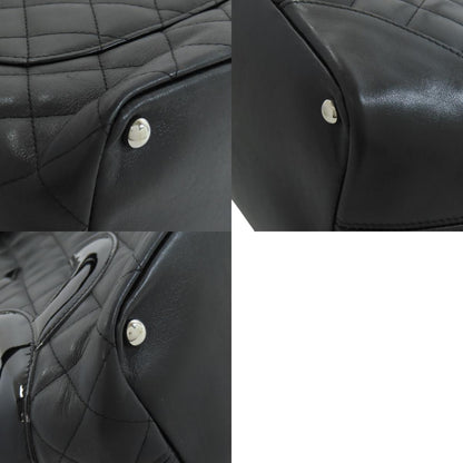 CHANEL シャネル カンボンライン シルバー金具 トートバッグ カーフ レディース 中古