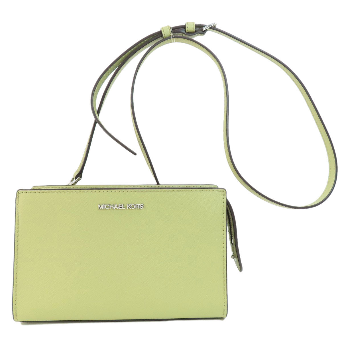 Michael Kors マイケルコース ロゴ金具 ロングショルダー ショルダーバッグ PVC レディース 中古