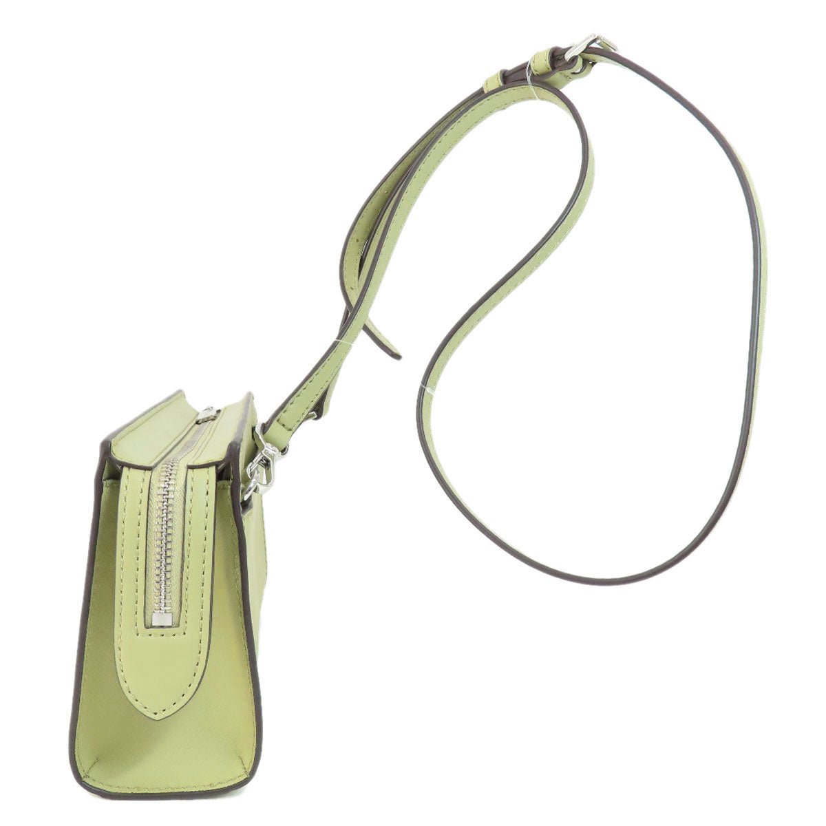 Michael Kors マイケルコース ロゴ金具 ロングショルダー ショルダーバッグ PVC レディース 中古
