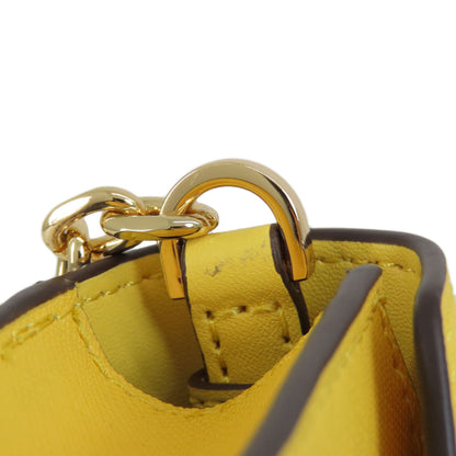 Michael Kors マイケルコース ロゴ金具 チェーンショルダー トートバッグ PVC レディース 中古