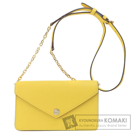 Michael Kors マイケルコース ロゴ金具 チェーンショルダー トートバッグ PVC レディース 中古
