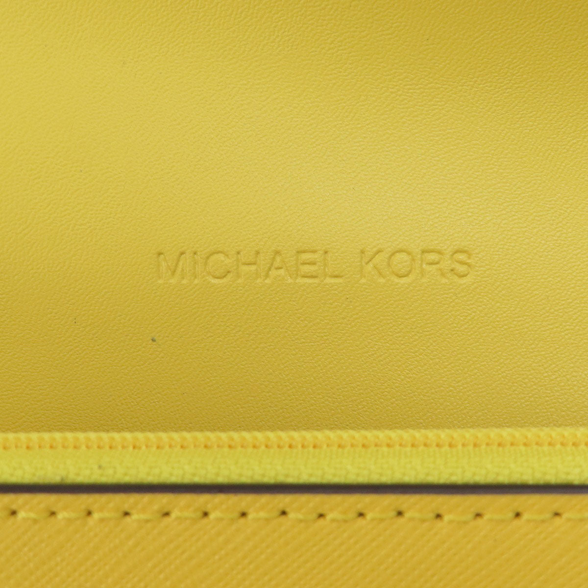 Michael Kors マイケルコース ロゴ金具 チェーンショルダー トートバッグ PVC レディース 中古
