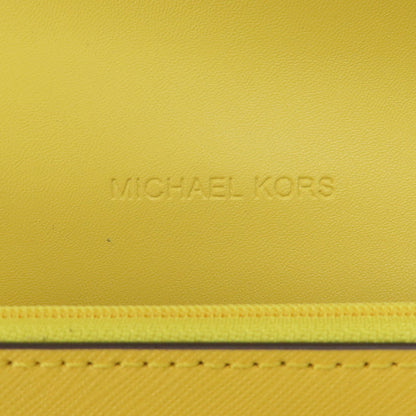 Michael Kors マイケルコース ロゴ金具 チェーンショルダー トートバッグ PVC レディース 中古