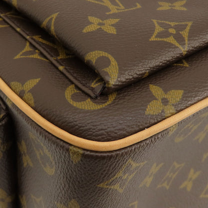 LOUIS VUITTON ルイヴィトン M51162 ミュルティプリ・シテ モノグラム トートバッグ モノグラムキャンバス レディース 中古