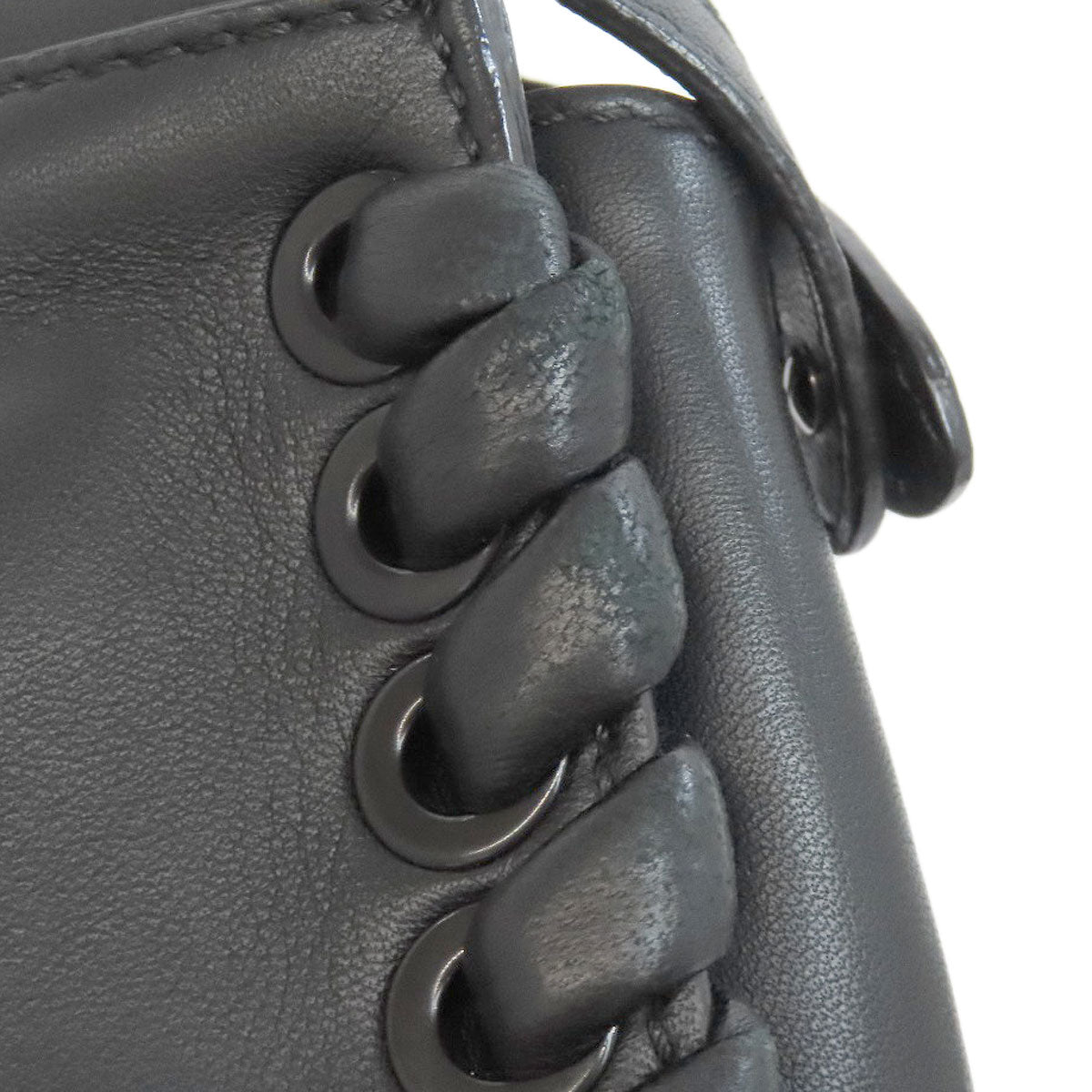 FENDI フェンディ ピーカブーミニ 2WAY ハンドバッグ レザー レディース 中古