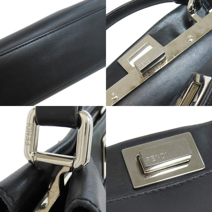 FENDI フェンディ ピーカブーミニ 2WAY ハンドバッグ レザー レディース 中古