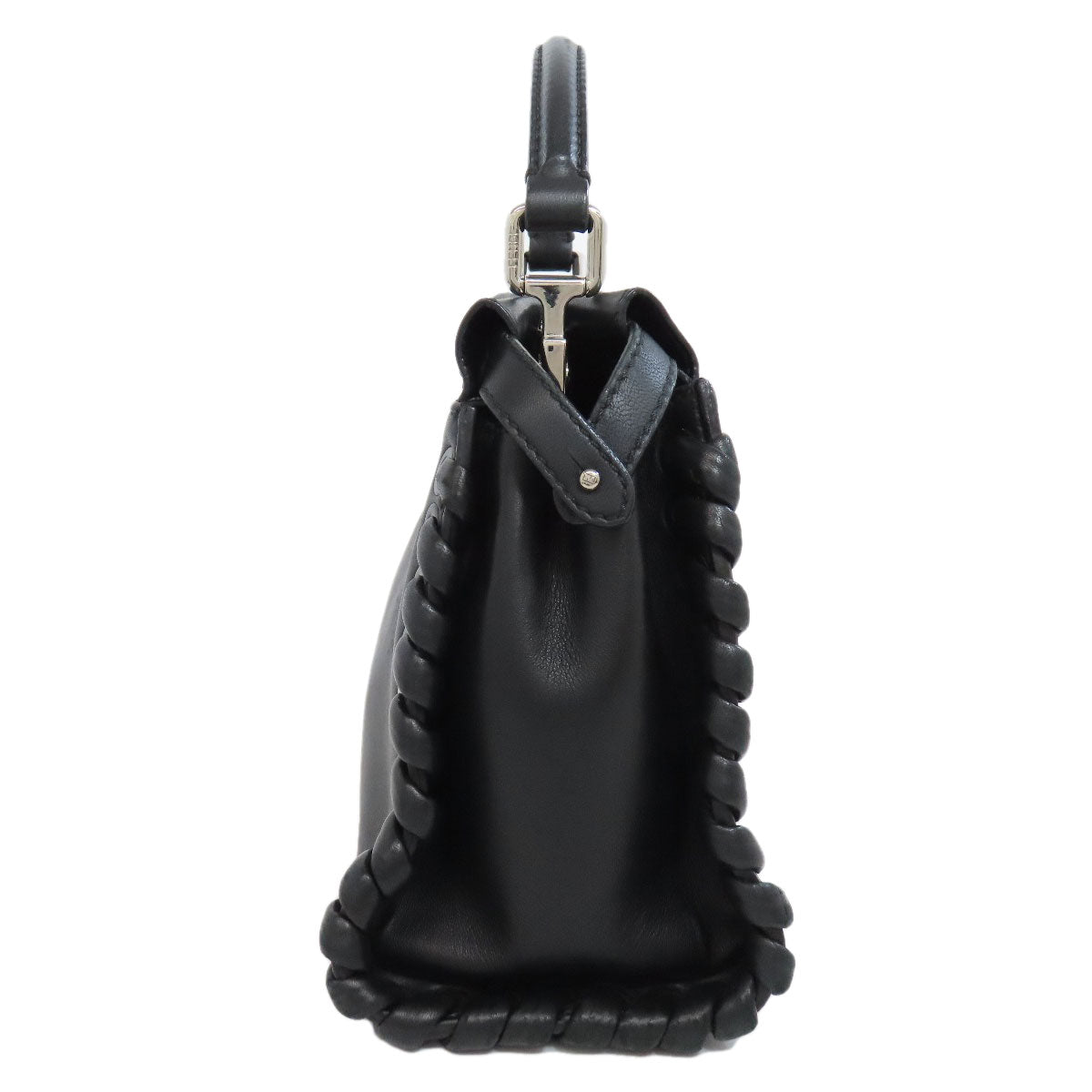 FENDI フェンディ ピーカブーミニ 2WAY ハンドバッグ レザー レディース 中古