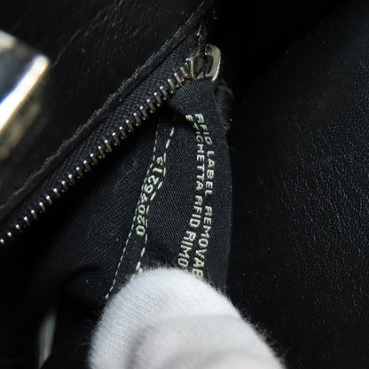 FENDI フェンディ ピーカブーミニ 2WAY ハンドバッグ レザー レディース 中古