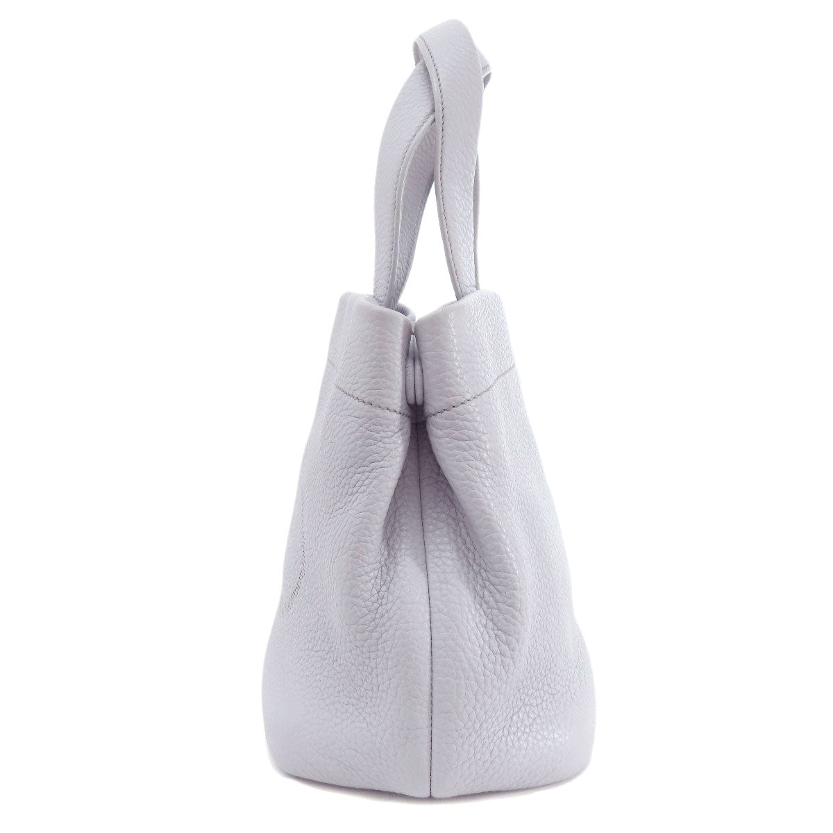 PRADA プラダ ロゴ ハンドバッグ レザー レディース 中古