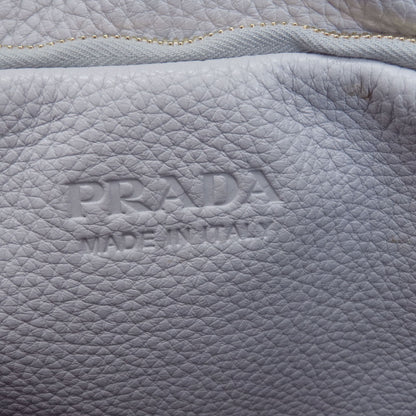 PRADA プラダ ロゴ ハンドバッグ レザー レディース 中古
