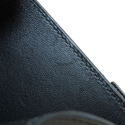 HERMES エルメス クリック12 黒 ブラック ゴールド金具 二つ折り財布（小銭入れあり） エプソン レディース 中古