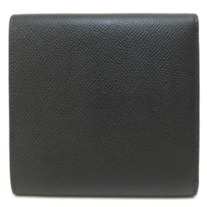 HERMES エルメス クリック12 黒 ブラック ゴールド金具 二つ折り財布（小銭入れあり） エプソン レディース 中古