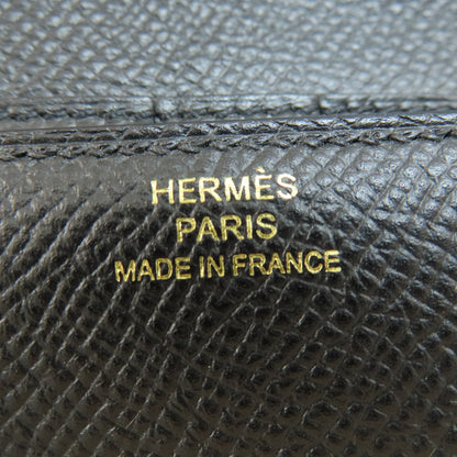 HERMES エルメス クリック12 黒 ブラック ゴールド金具 二つ折り財布（小銭入れあり） エプソン レディース 中古