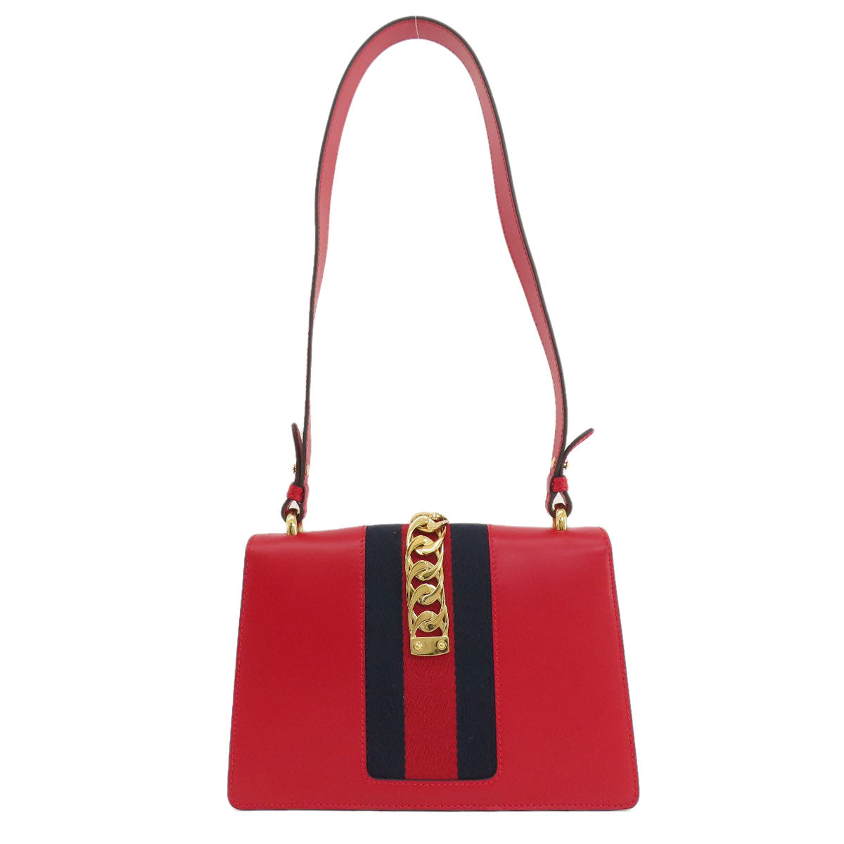 GUCCI グッチ 421882 シルヴィ ショルダーバッグ レザー レディース 中古