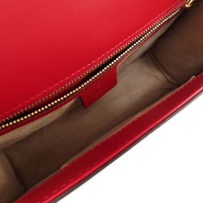 GUCCI グッチ 421882 シルヴィ ショルダーバッグ レザー レディース 中古