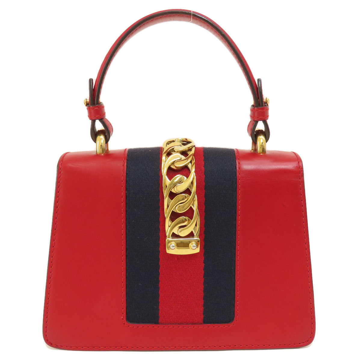 GUCCI グッチ 4720270 シルヴィ 2WAY ハンドバッグ カーフ レディース 中古