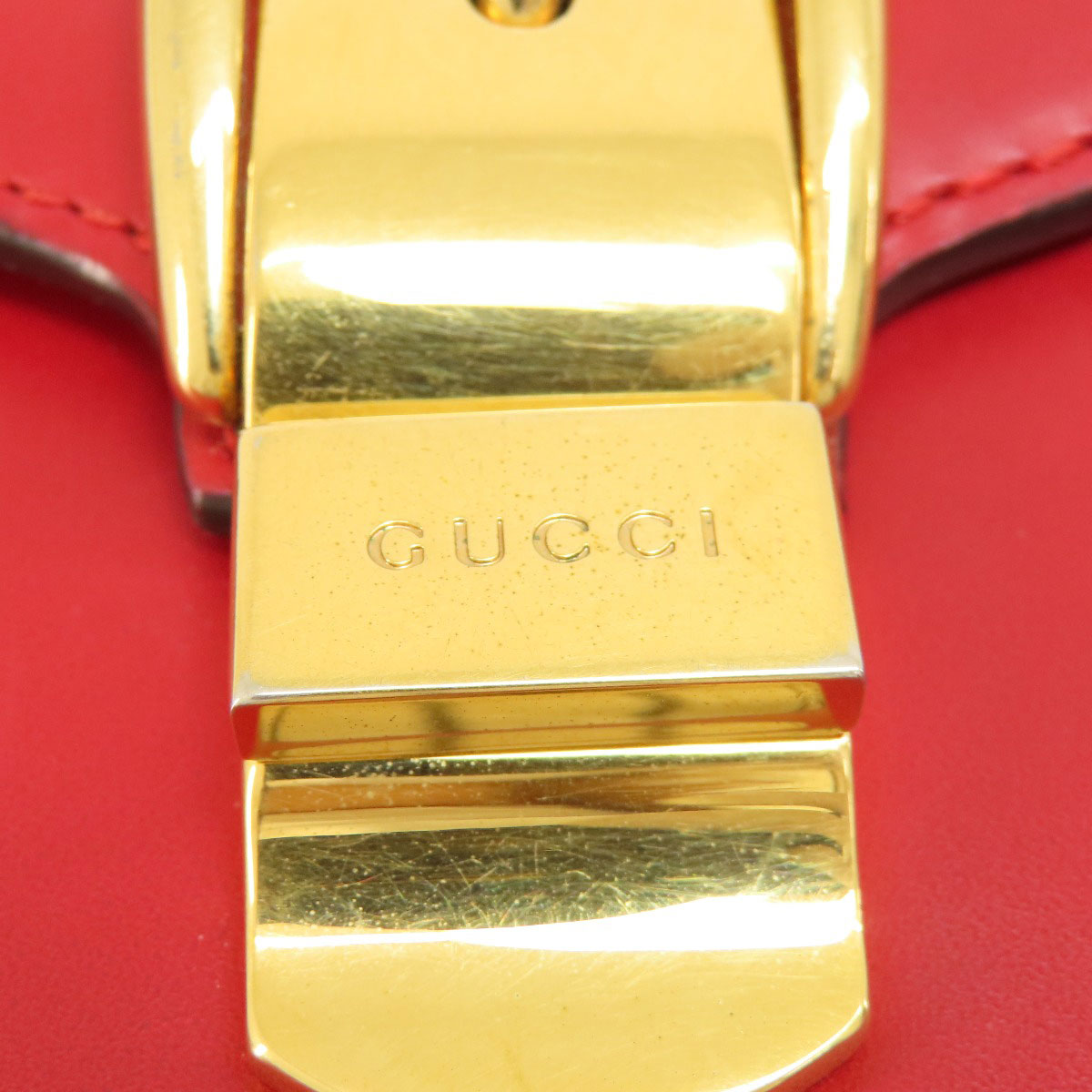 GUCCI グッチ 4720270 シルヴィ 2WAY ハンドバッグ カーフ レディース 中古