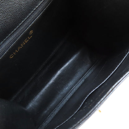 CHANEL シャネル ココマーク ゴールド金具 ショルダーバッグ グレインド カーフスキン レディース 中古