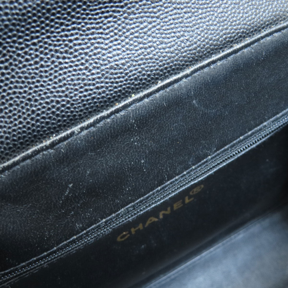 CHANEL シャネル ココマーク ハンドバッグ グレインド カーフスキン レディース 中古