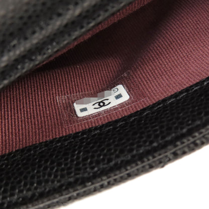 CHANEL シャネル チェーンショルダー マトラッセ ゴールド金具 ショルダーバッグ グレインド カーフスキン レディース 中古