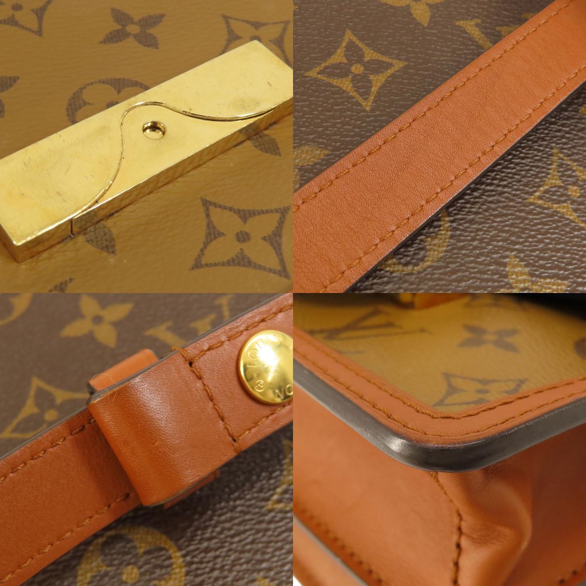LOUIS VUITTON ルイヴィトン M45959 ドーフィーヌ ミニ モノグラム ショルダーバッグ モノグラムリバース レディース 中古
