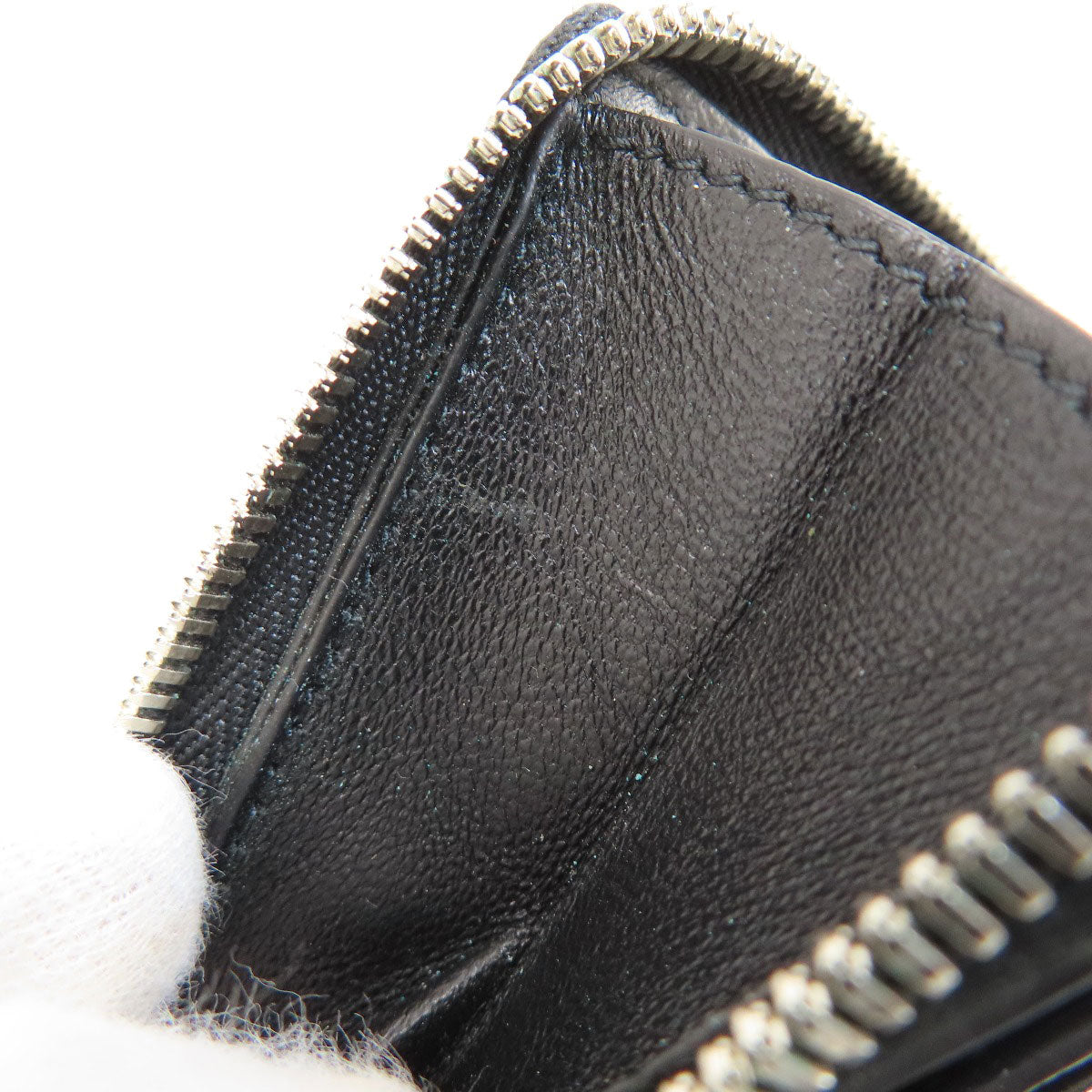 BALENCIAGA バレンシアガ 650879 ロゴ 二つ折り財布（小銭入れあり） レザー レディース 中古