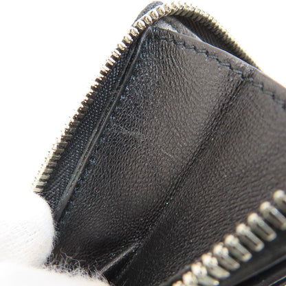BALENCIAGA バレンシアガ 650879 ロゴ 二つ折り財布（小銭入れあり） レザー レディース 中古