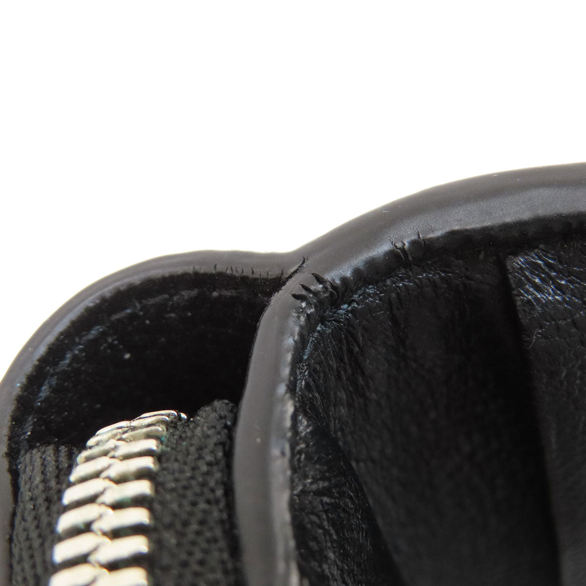 BALENCIAGA バレンシアガ 650879 ロゴ 二つ折り財布（小銭入れあり） レザー レディース 中古