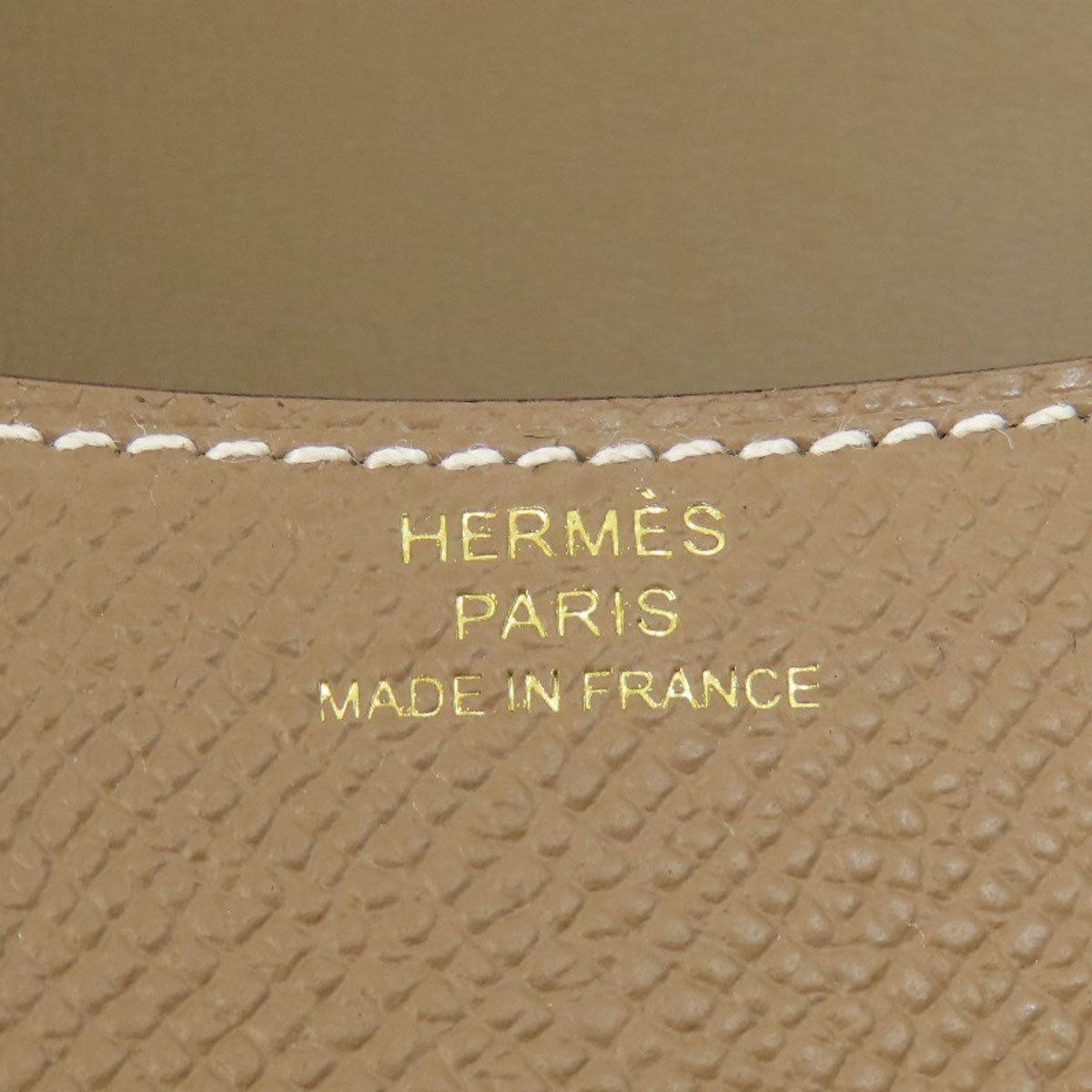 HERMES エルメス コンスタンススリム エトープ エトゥープ ゴールド金具 コインケース エプソン レディース 中古