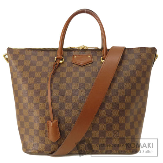 LOUIS VUITTON ルイヴィトン N63169 ベルモント ダミエ エベヌ トートバッグ ダミエキャンバス レディース 中古