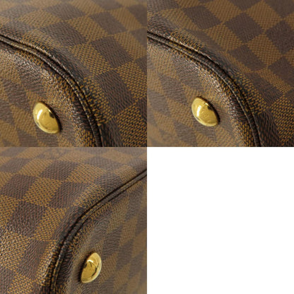 LOUIS VUITTON ルイヴィトン N63169 ベルモント ダミエ エベヌ トートバッグ ダミエキャンバス レディース 中古