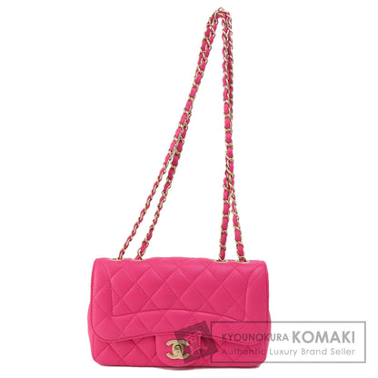 CHANEL シャネル チェーンショルダー マトラッセ ゴールド金具 ショルダーバッグ ラムスキン レディース 中古