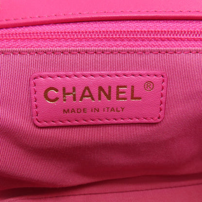 CHANEL シャネル チェーンショルダー マトラッセ ゴールド金具 ショルダーバッグ ラムスキン レディース 中古