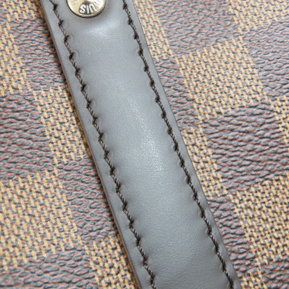 LOUIS VUITTON ルイヴィトン N41466 ポルト ドキュマン・ヴォワヤージュ PM ダミエ エベヌ ビジネスバッグ ダミエキャンバス レディース 中古