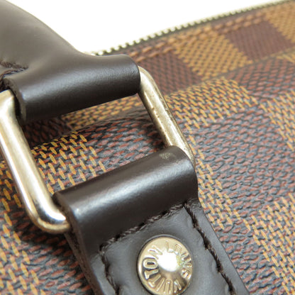 LOUIS VUITTON ルイヴィトン N41466 ポルト ドキュマン・ヴォワヤージュ PM ダミエ エベヌ ビジネスバッグ ダミエキャンバス レディース 中古