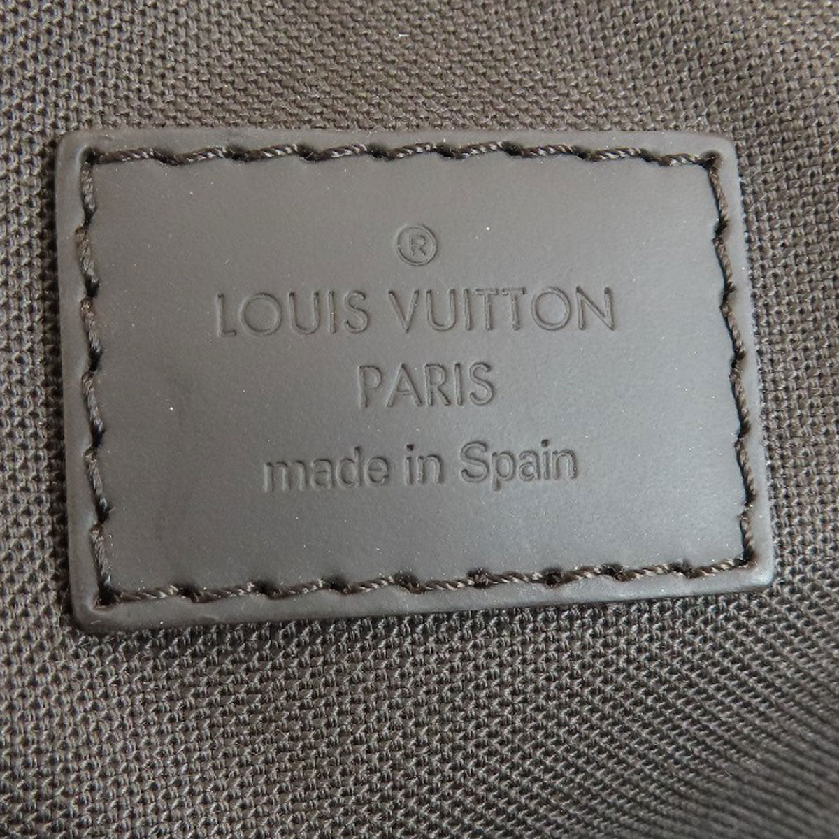 LOUIS VUITTON ルイヴィトン N41466 ポルト ドキュマン・ヴォワヤージュ PM ダミエ エベヌ ビジネスバッグ ダミエキャンバス レディース 中古