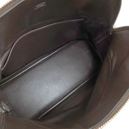 HERMES エルメス ボリード31 ブラウン シルバー金具 ハンドバッグ トリヨン レディース 中古