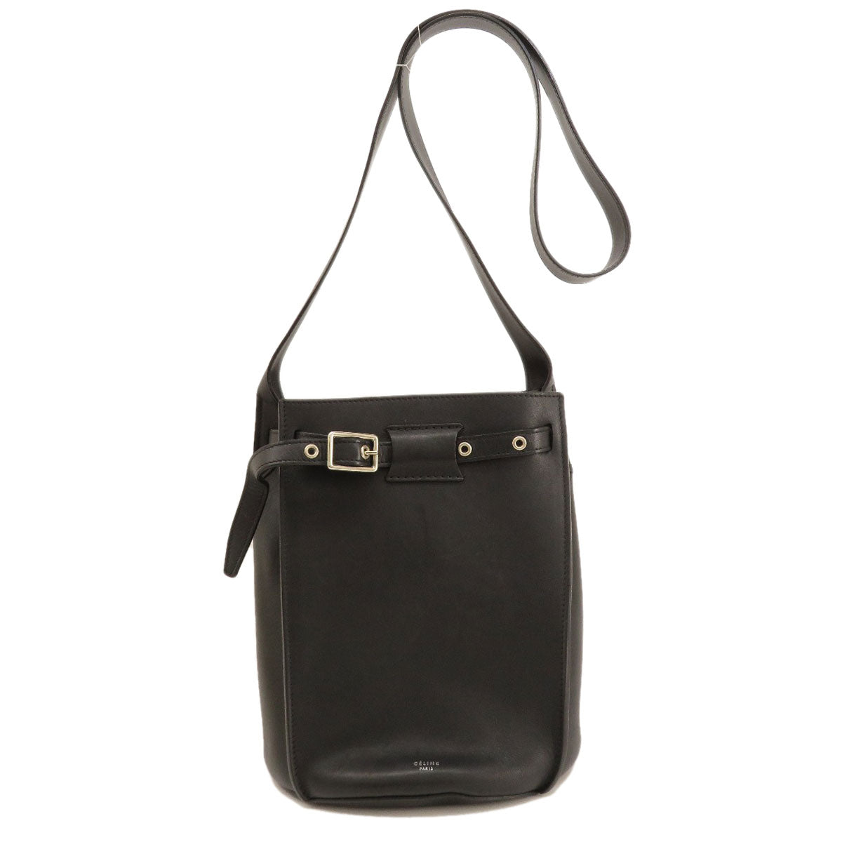 CELINE セリーヌ ビックバッグバケット ショルダーバッグ カーフ レディース 中古