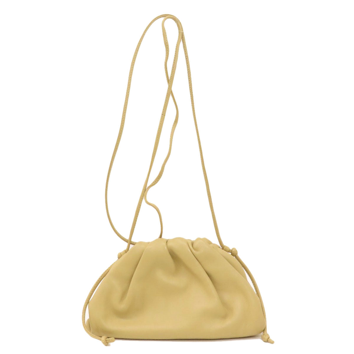 BOTTEGA VENETA ボッテガヴェネタ がま口ショルダー ショルダーバッグ カーフ レディース 中古