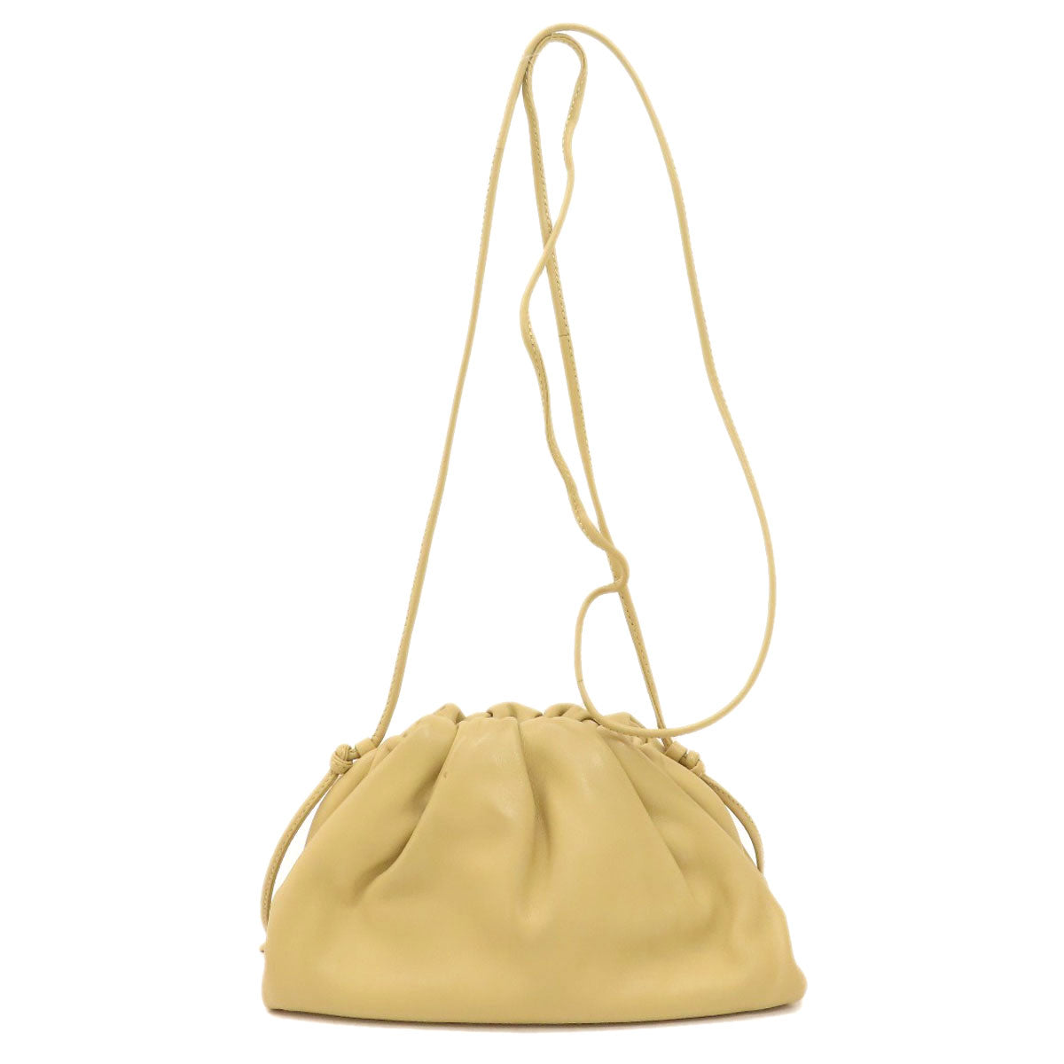 BOTTEGA VENETA ボッテガヴェネタ がま口ショルダー ショルダーバッグ カーフ レディース 中古