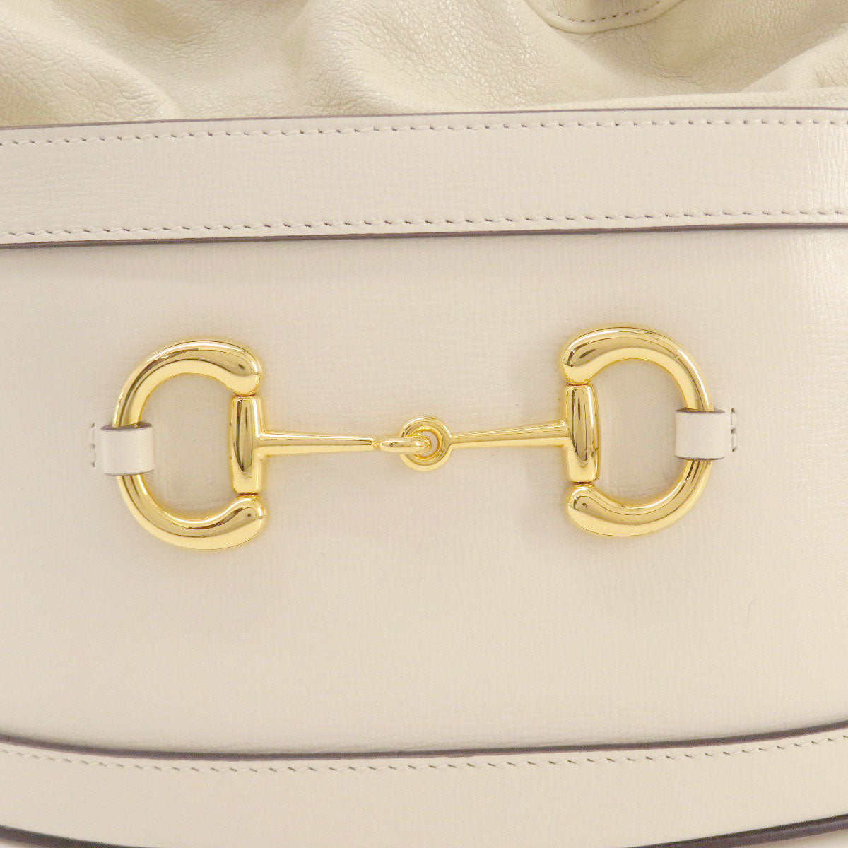 GUCCI グッチ 602118 ホースビット バケットバッグ トートバッグ レザー レディース 中古