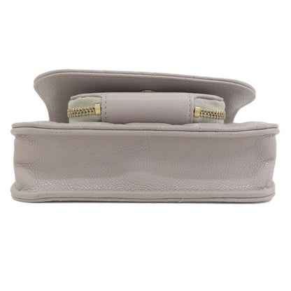 CHANEL シャネル チェーンウォレット マトラッセ ゴールド金具 長財布（小銭入れあり） グレインド カーフスキン レディース 中古