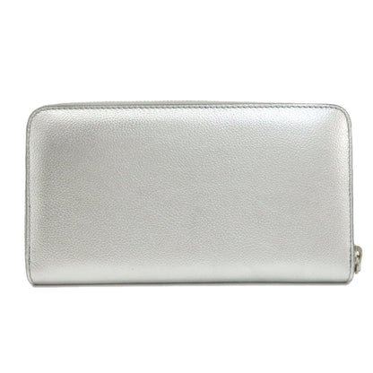 Jimmy Choo ジミーチュウ ロゴ 長財布（小銭入れあり） レザー レディース 中古