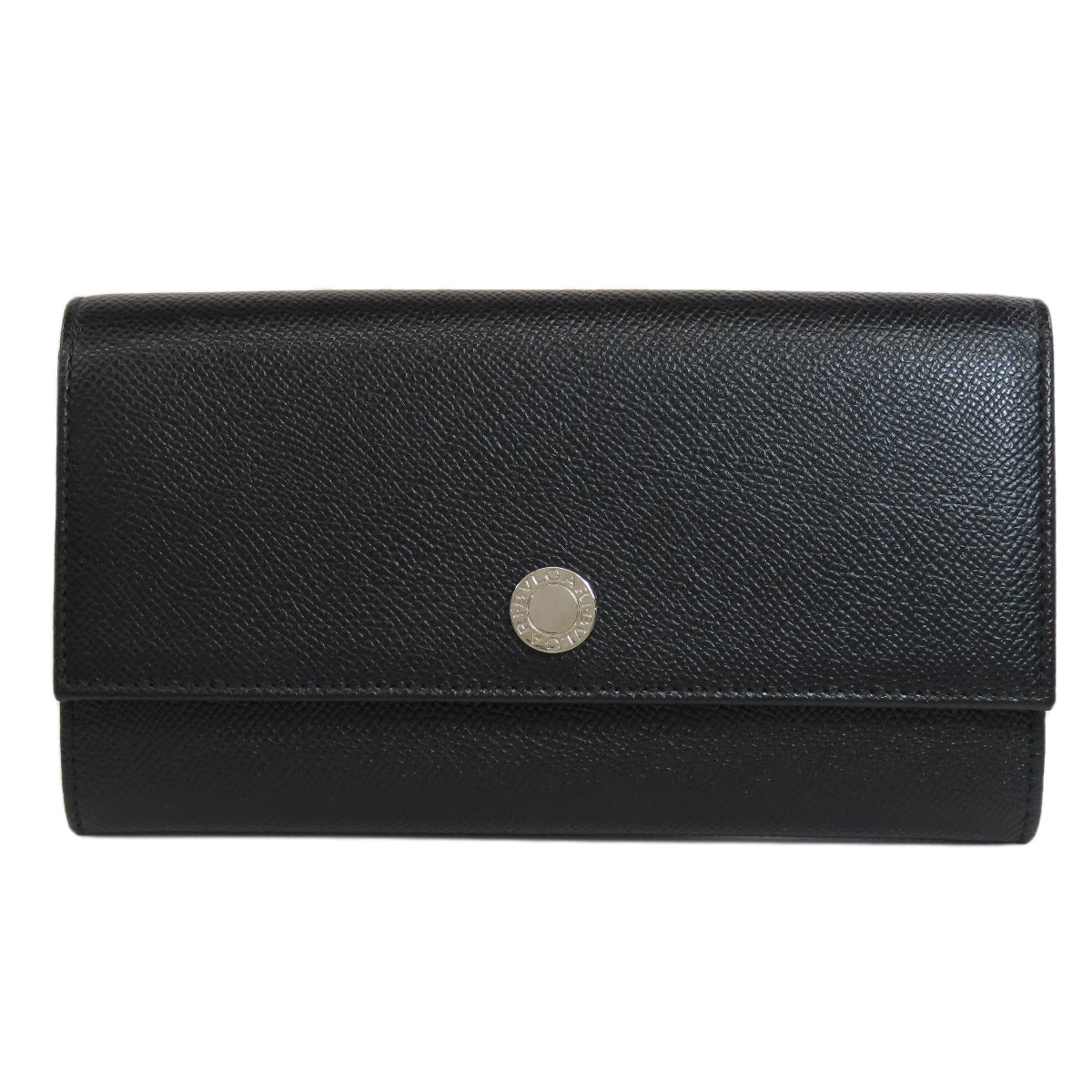 BVLGARI ブルガリ ロゴ 長財布（小銭入れあり） レザー レディース 中古