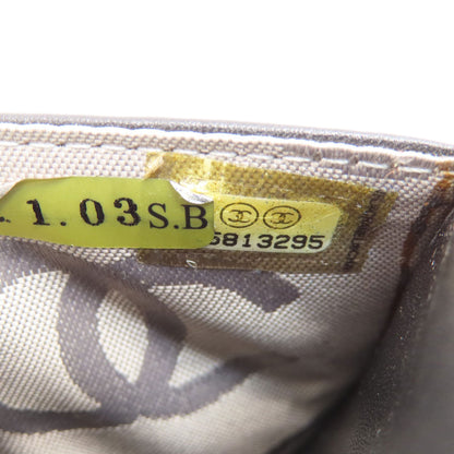 CHANEL シャネル チェーンウォレット カンボンライン シルバー金具 長財布（小銭入れあり） カーフ レディース 中古