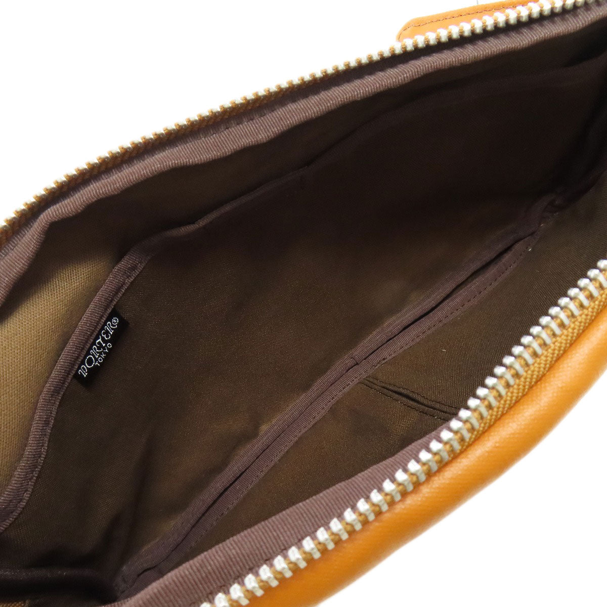 PORTER ポーター ロゴ ボディバッグ コーティングキャンバス レディース 中古