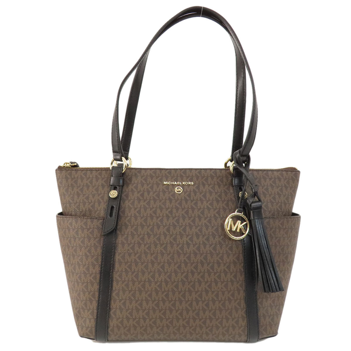 Michael Kors マイケルコース サリヴァン トートバッグ PVC レディース 中古