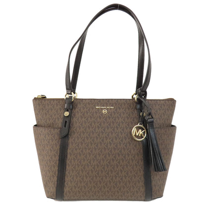 Michael Kors マイケルコース サリヴァン トートバッグ PVC レディース 中古