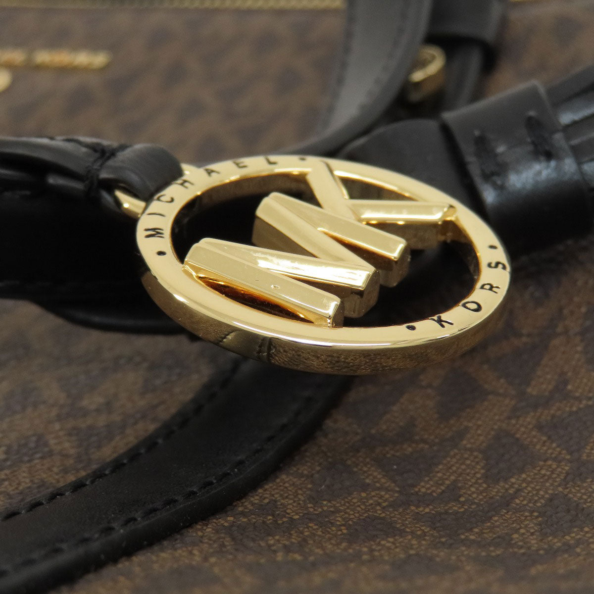 Michael Kors マイケルコース サリヴァン トートバッグ PVC レディース 中古